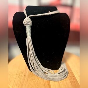 Real Suede Leather Purse Tassel Strap​​
